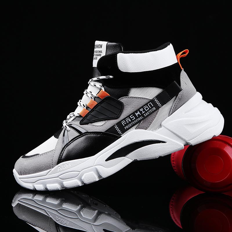 Small Vintage Collectible Items - Hightop الصيف الرجال الأحذية الرياضية الرجل