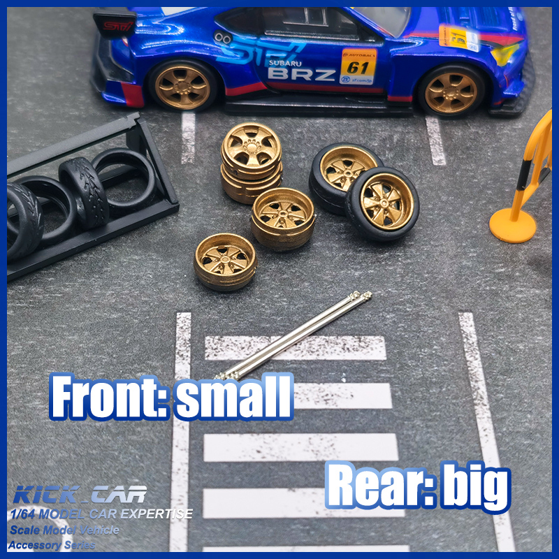 Vintage Collectible Model Cars - عجلات سيارة موديل 1/64 بقطر 11