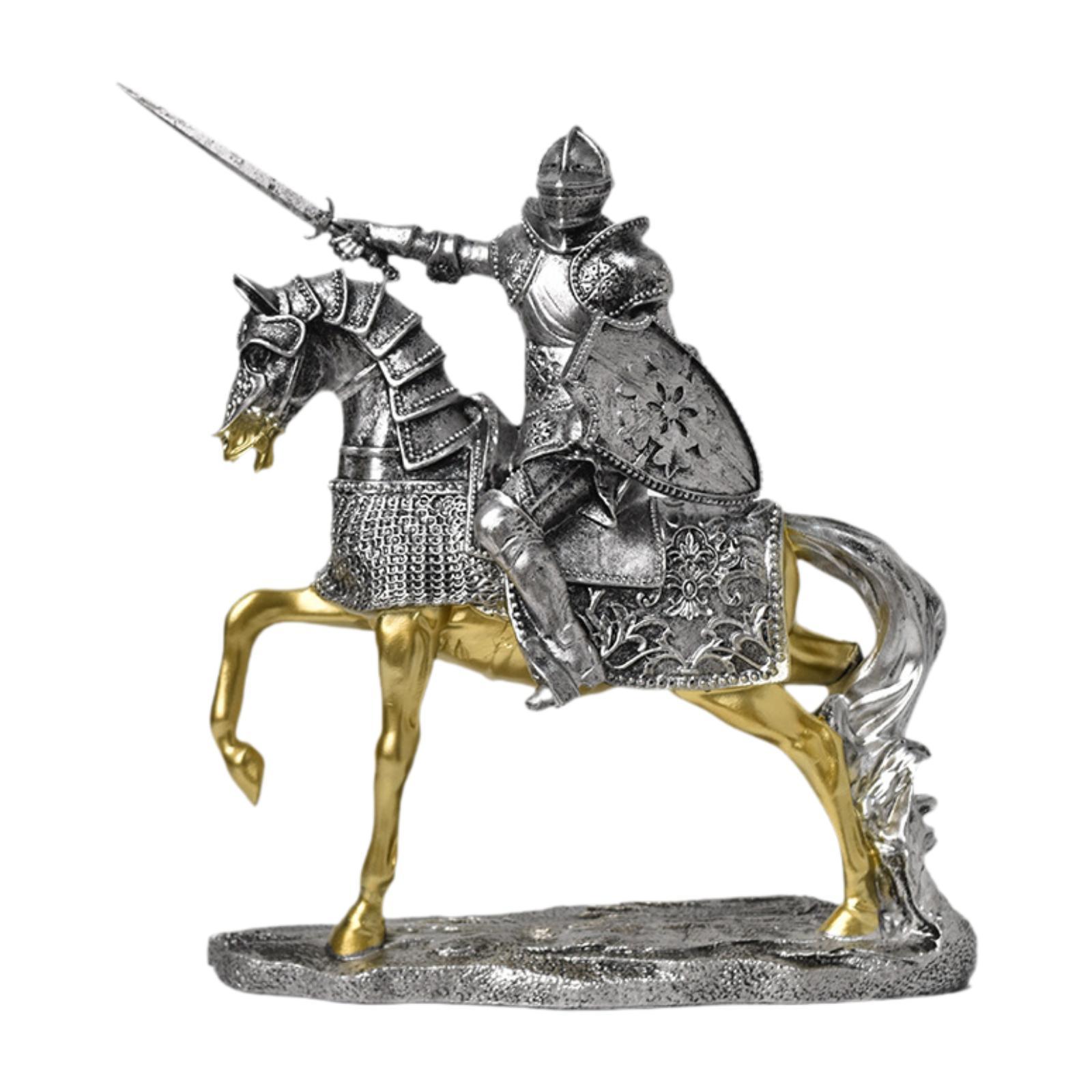 تمثال فارس الحصان ريترو خمر قط - مراجعة Vintage Collectible Ornaments وسعره