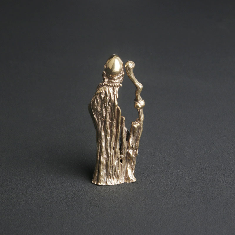 تمثال زن ماستر دارما نحاسي عتي - مراجعة Vintage Collectible Ornaments وسعره