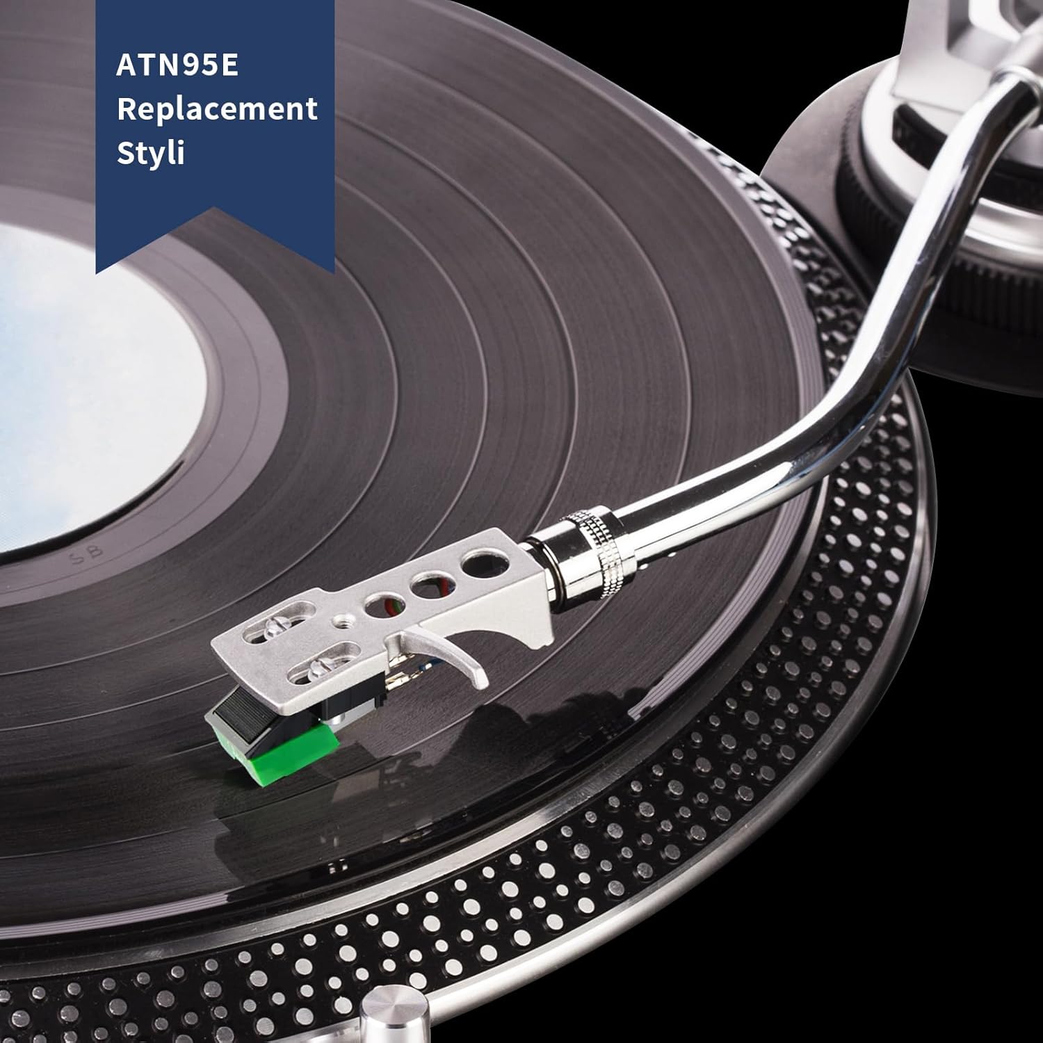 إبرة بديلة من نوع ATN95E متواف - مراجعة Record Player Needle وسعره