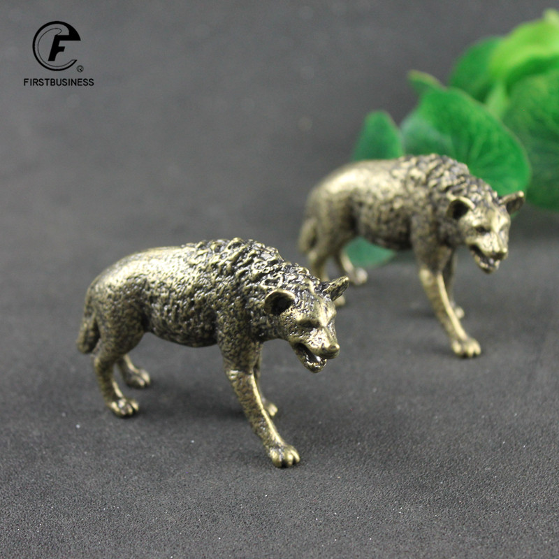 الصلبة النحاس الضبع تمثال مصغر - مراجعة Vintage Collectible Ornaments وسعره