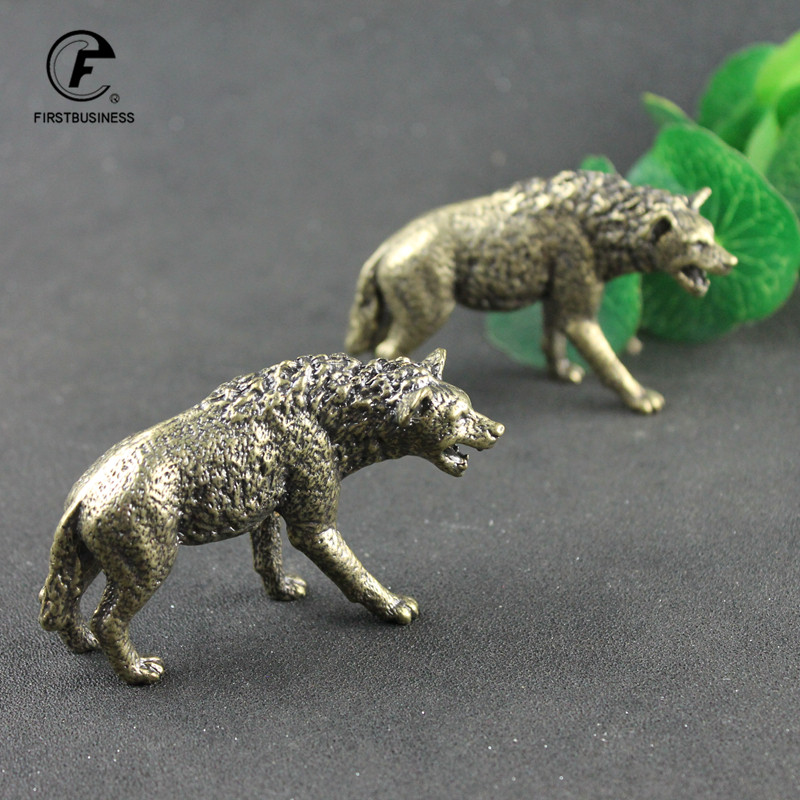 الصلبة النحاس الضبع تمثال مصغر - مراجعة Vintage Collectible Ornaments وسعره