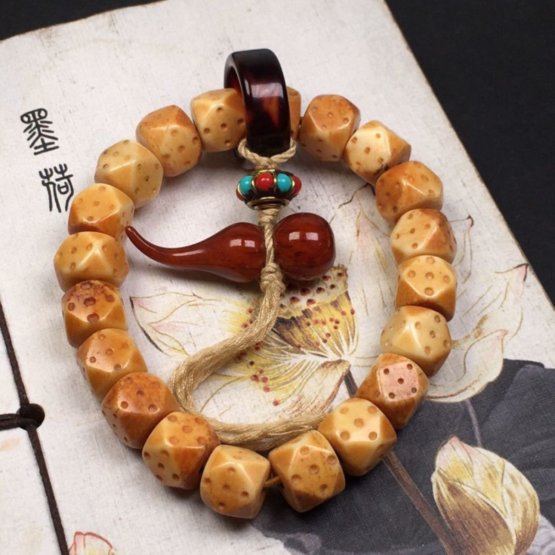 خرز زاوية الشكل للرجال من مواد - مراجعة Vintage Collectibles And More وسعره