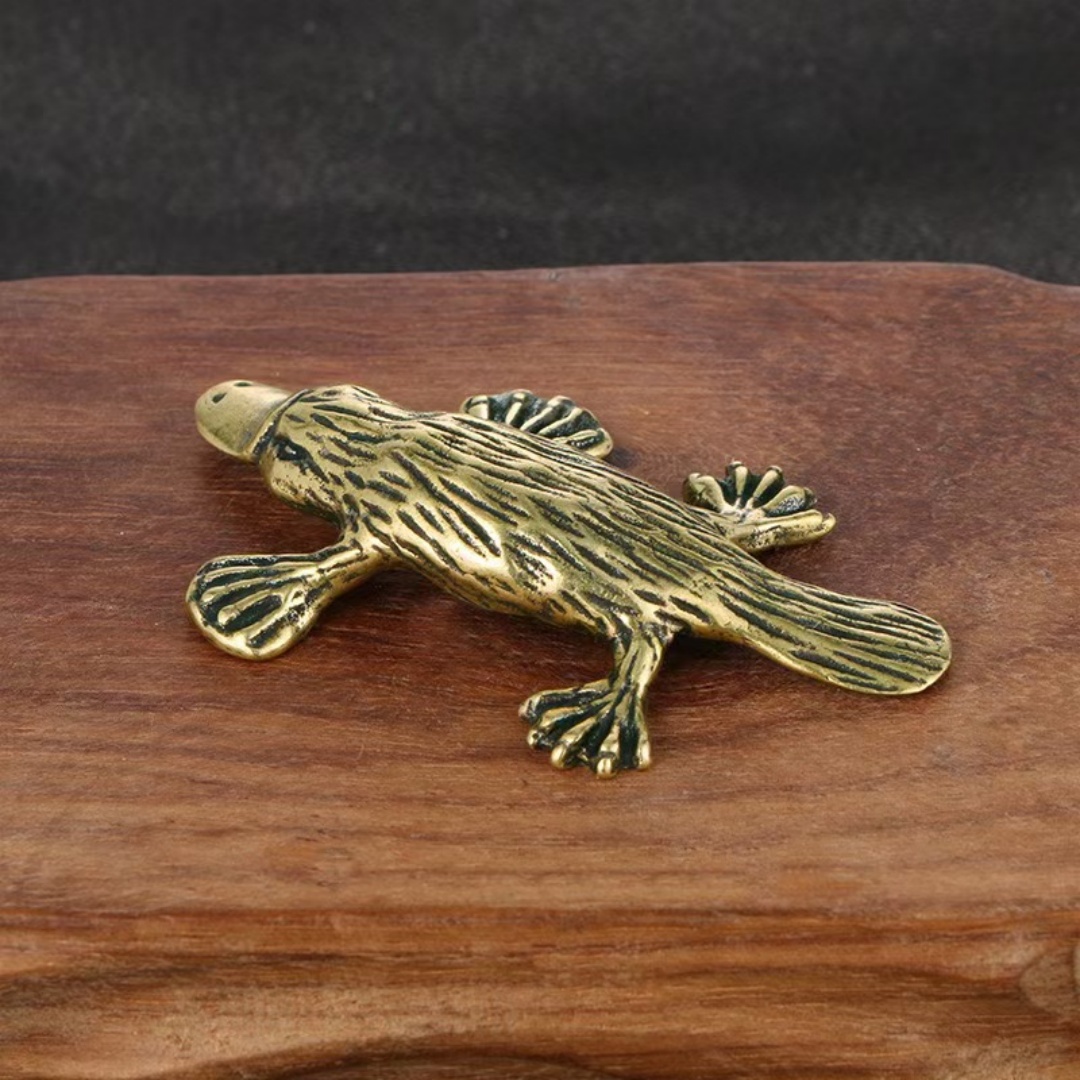 خمر النحاس خلد الماء تمثال منق - مراجعة Vintage Collectible Ornaments وسعره